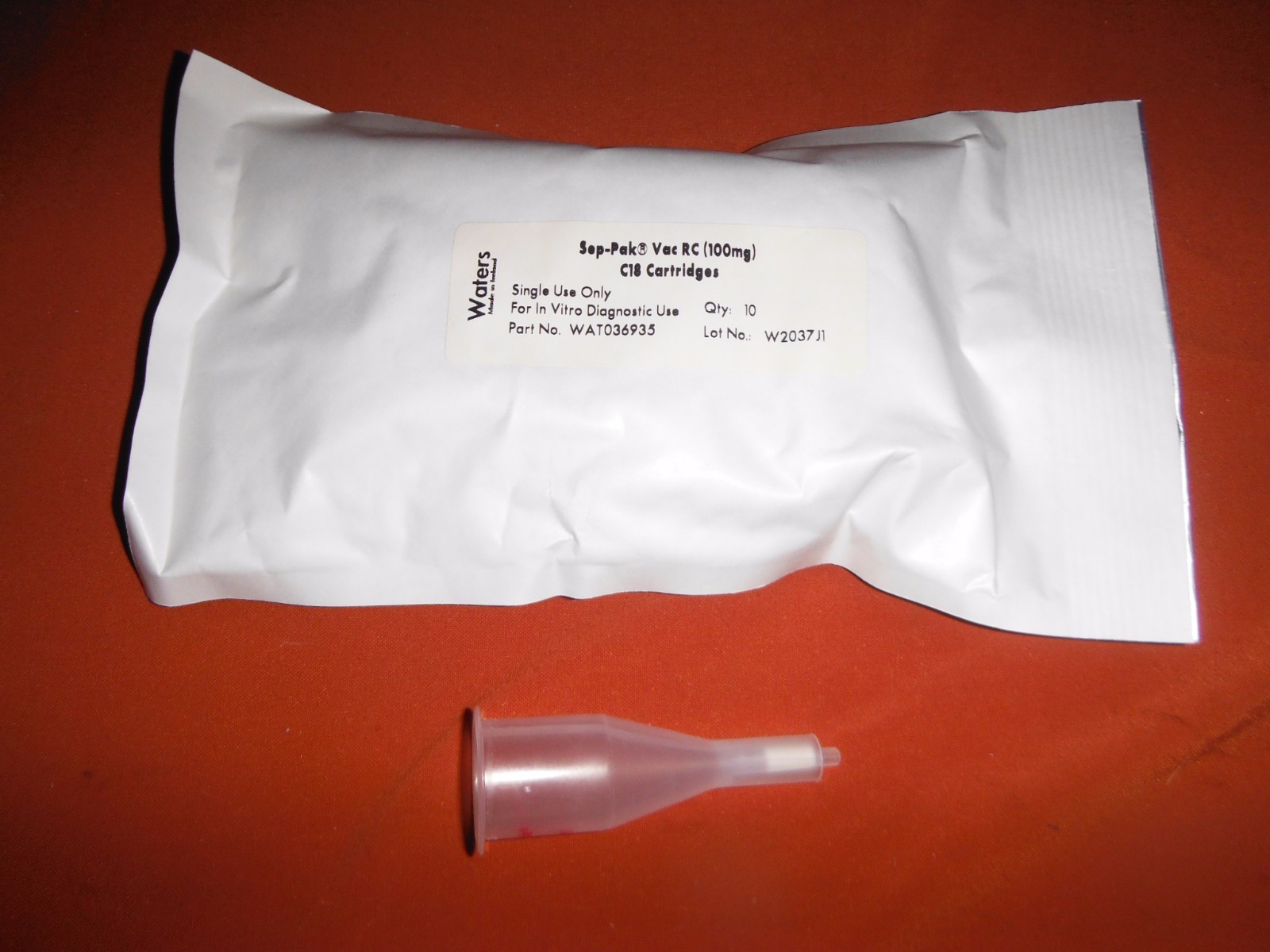 Waters SepPak Vac RC C18 Vac Cartridge 100 mg WAT036935 10pk eBay