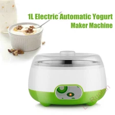 1L Yogurt Maker Machine Auto Constant Temperature w/Stainless Steel Inner Pot