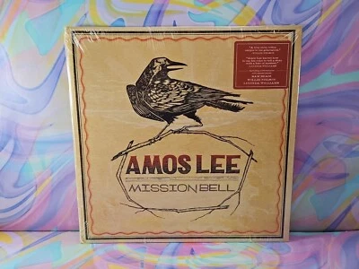 Amos Lee - Mission Bell (Record, 2022) New Sealed, Oakwood Color, Gatefold