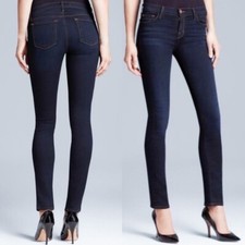 J Brand Atlantis Dark Wash Indigo Skinny Jeans Womens Size 24