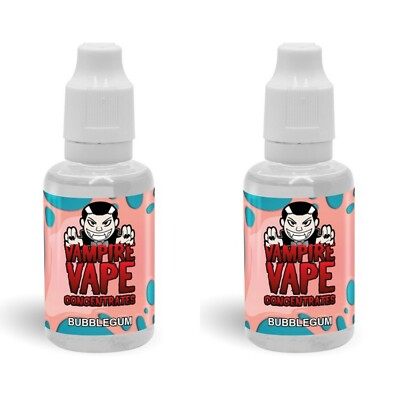 Vampire Vape Bubblegum Concentrated Flavour Concentrate for DIY Liquid  Mixing