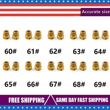 For Holley Carburetor 1/4-32 Gas Main JETS KIT 60-69 2 EACH 20PACK