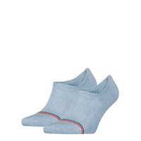 Tommy Hilfiger Unisex FüßLinge 2-Er Pack| Gr. 39/42 | Light Blue