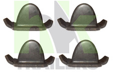 x4 Rubber Bump Stops suitable for Ifor Williams Trailers C80315, Leaf Spring