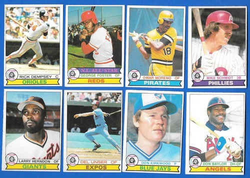 1979 OPC O PEE CHEE TOPPS MLB BASEBALL CARD 251-374 & WRAPPER SEE LIST - Picture 158 of 256