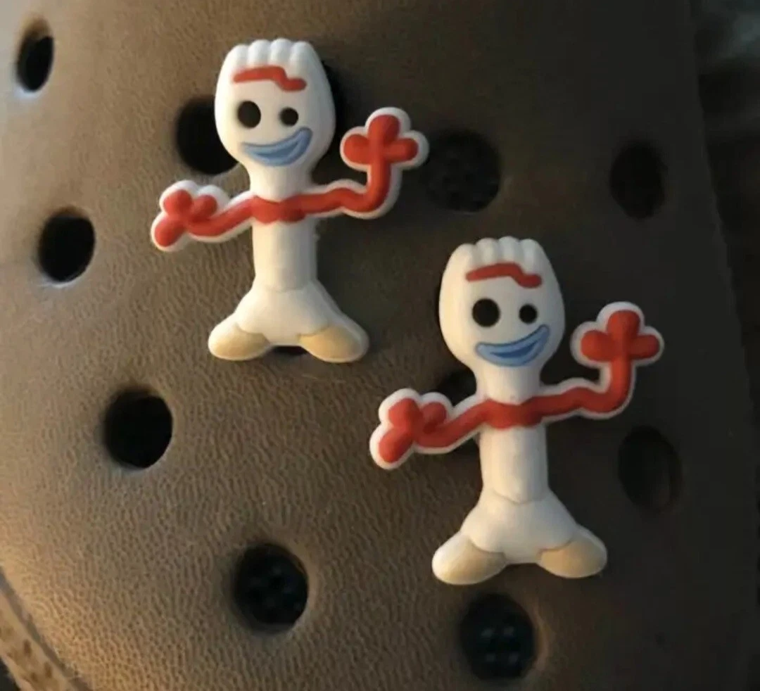 Forky cheap croc charm