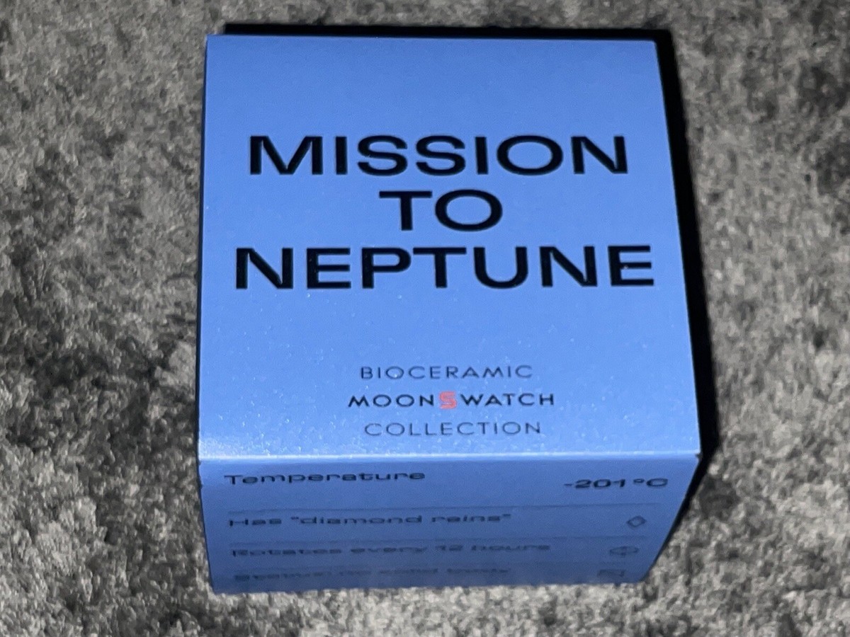 Swatch Mission to Neptune - SO33N100 | eBay Swatch Mission to Neptune - SO33N100 | eBay