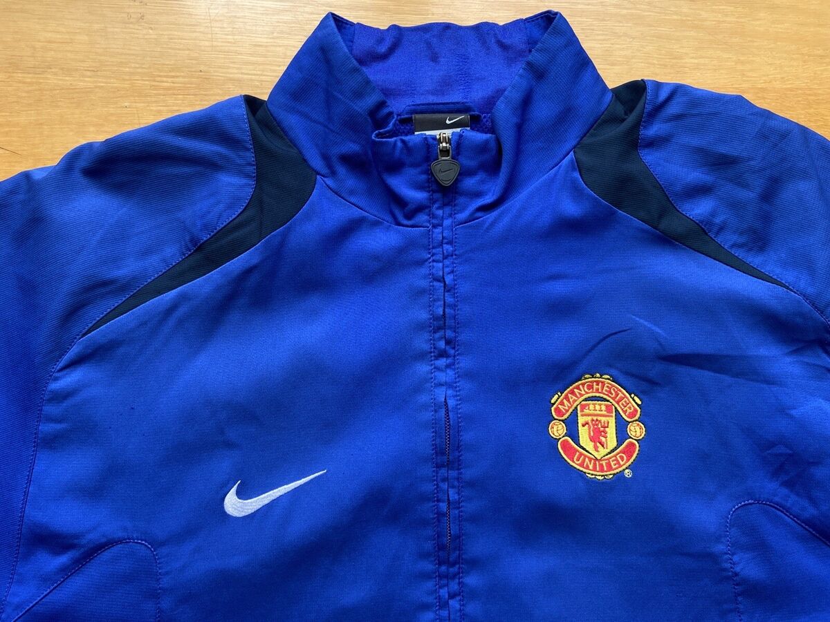 MANCHESTER UNITED TRAINING FOOTBALL SOCCER TRACK JACKET ZIP MANCHESTER UNITED TRAINING FOOTBALL SOCCER TRACK JACKET ZIP