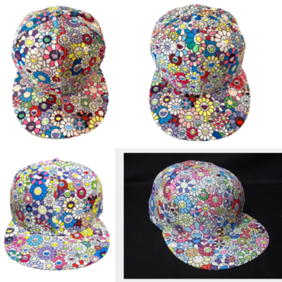 Takashi Murakami x NEWERA 59FIFTY FITTED Flower Allover Print Cap