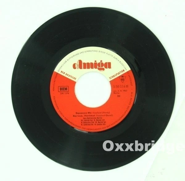 OPTIMISTEN BERLIN Manfred Krug AMIGA JAZZ Blues VINYL Deutsche German EP - Image 2 of 2