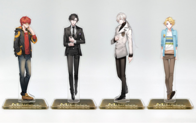 Mystic Messenger Zen Jumin 707 Yoosung Jaehee V Rika Acrylic Stand