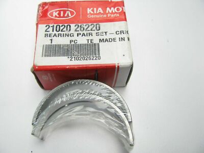 GENUINE BRAND NEW KIA RIO 2005-2009 BEARING PAIR SET-CRANKSHAFT, STD-B