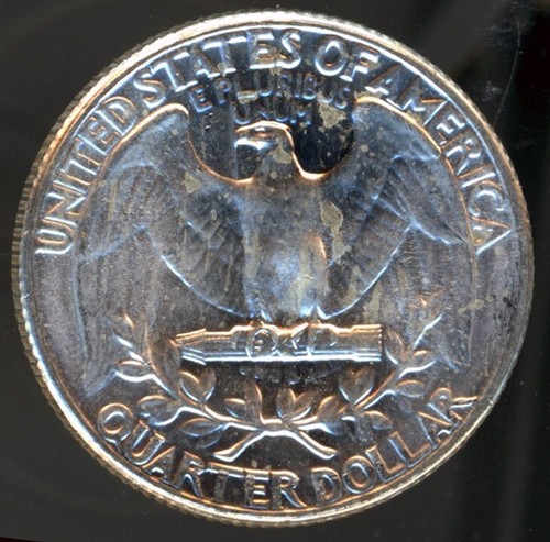 1964 Silver 25c Washington Quarter Dollar Gem BU - Picture 2 of 2