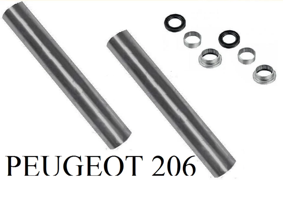 2 KIT ROULEMENT TRAIN ARRIERE PEUGEOT 206 / 2 AXE ESSIEU - Photo 1/1