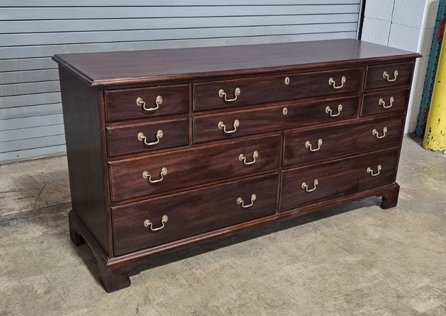 Cómoda Henkel Harris caoba #29 mancha cola de milano construcción Foto 4 de 4