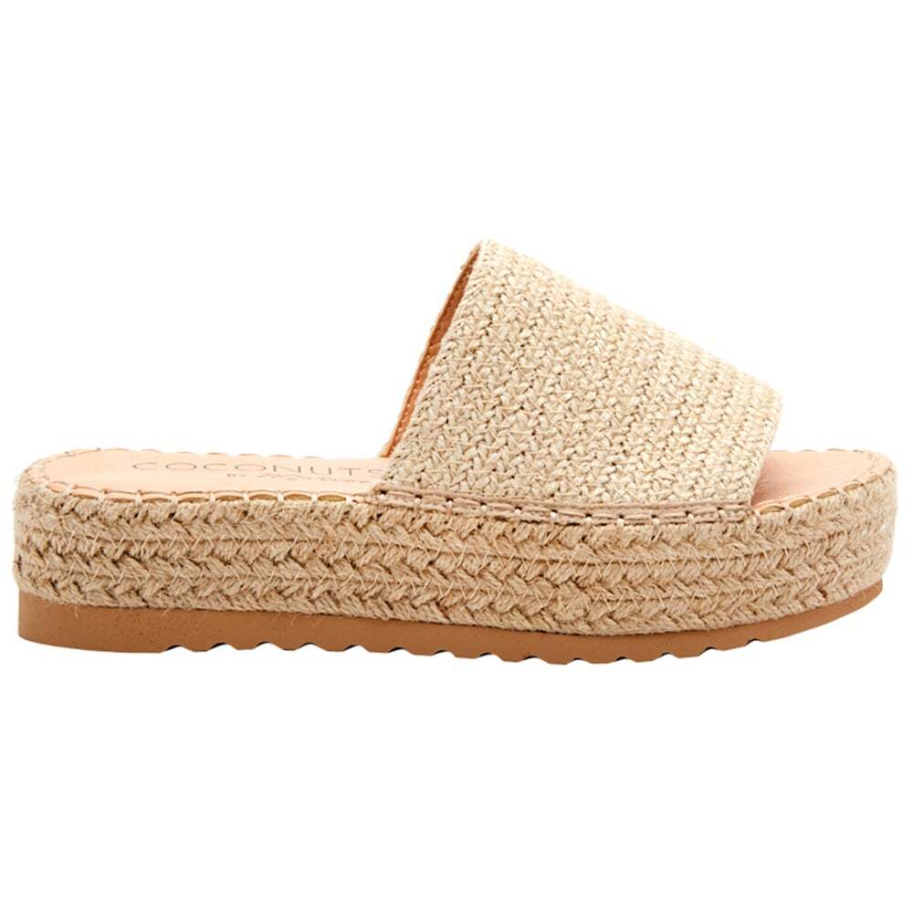 Matisse Coconuts Del Mar Natural Raffia Jute Espadrille Platform Sandals 7  for sale online | eBay