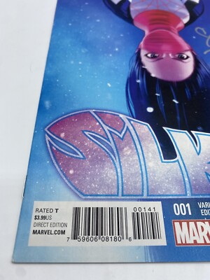 アメコミリーフ】シルク #1 Stacey Leeサイン付き