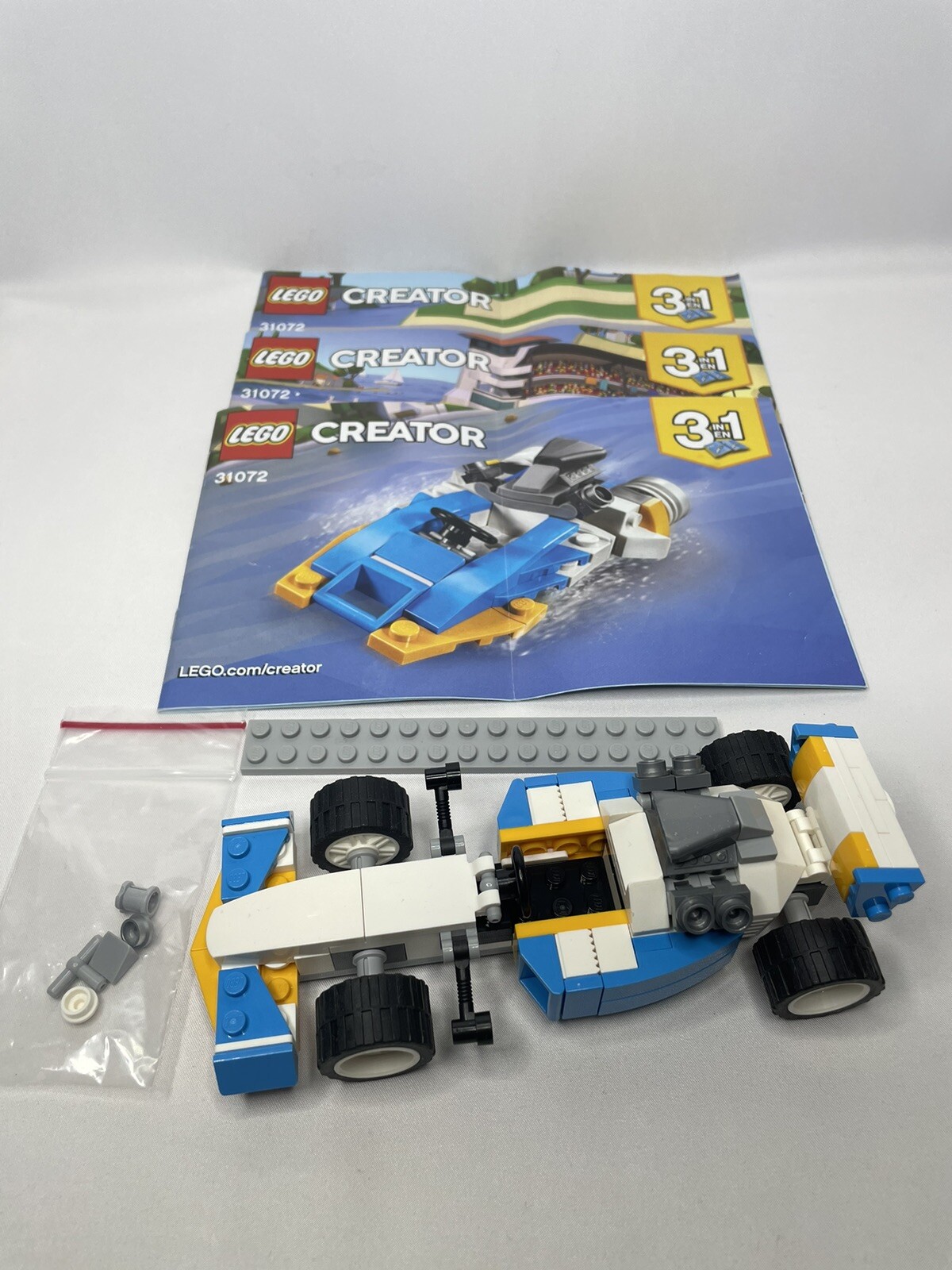 LEGO Set 31072 Creator 3 in 1 Extreme Engines 2018 Retired Includes Manuals