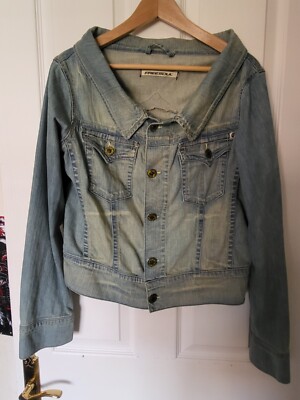Womens Freesoul denim jacket size 12/14