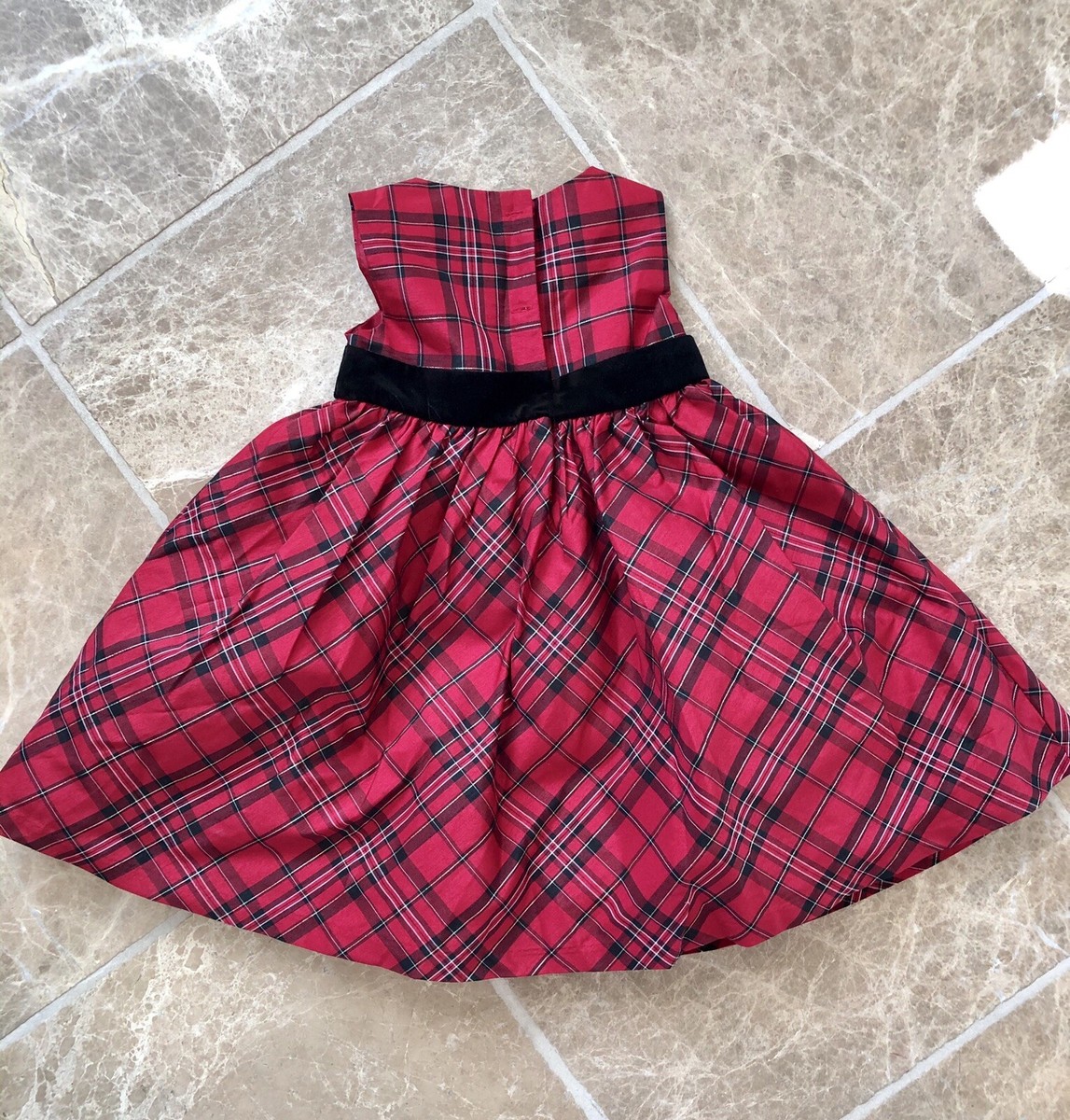 gymboree plaid christmas dress Girls Red Holiday 3t formal christmas dress