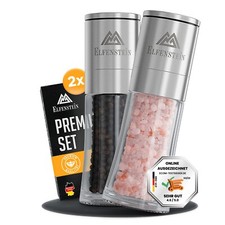 ELFENSTEIN Salz und Pfeffermühle, Pfeffer und Salzmühle, Gewürzmühlen