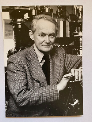 Manne Siegbahn - Nobelpreis Physik 1924 - original Autogramm - Größe 12 x 8 cm