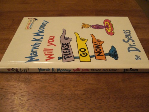 “Marvin K. Mooney Will You Please Go Now” by Dr. Seuss BOOK CLUB EDITION 1972 - Picture 8 of 8