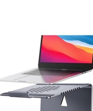 LORYERGO Laptop Stand Aluminum Laptop Riser for Desk Ergonomic Computer Stand...