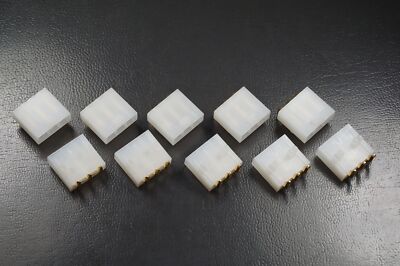 Lot of 10 39-30-3037 Molex Connector Shrouded Header Male 3Pos 4.2mm Right Angle