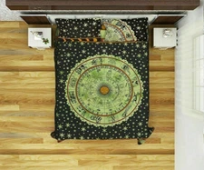 Indian Duvet Doona Cover Comforter Mandala Hippie Bohemian Queen Quilt Cover Set