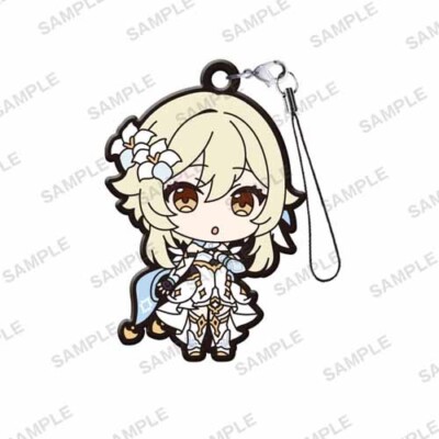 Genshin Impact Traveler Lumine Capsule Rubber Strap Vol.2 Phone Strap Licensed