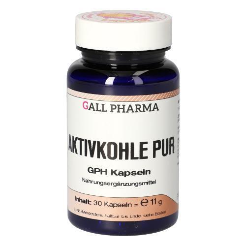 AKTIVKOHLE Kapseln Pur GPH 30 ST PZN 16570722 - Bild 1 von 1