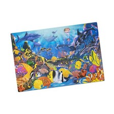 Melissa  Doug Underwater Ocean Floor Puzzle 48 pcs 2 x 3 feet