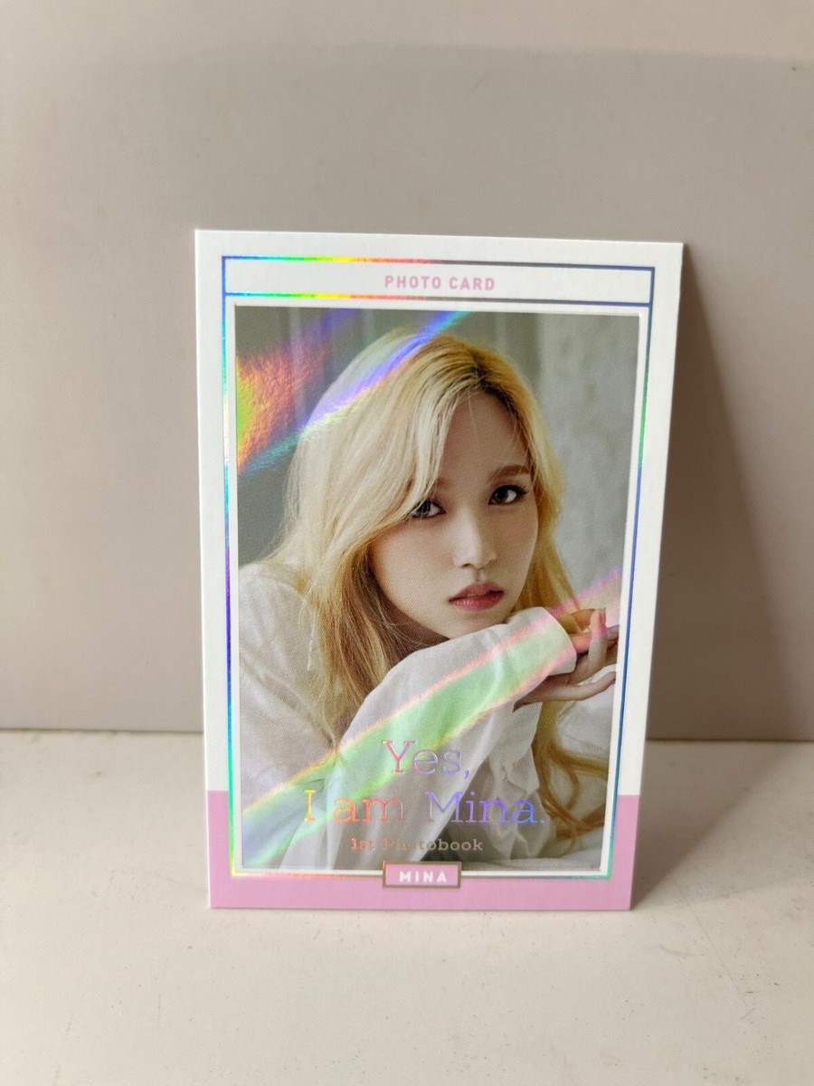 TWICE Mina Yes, I am mina Trading Card 4 Cards set photo card