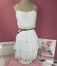 LILY ROSE WOMEN’S (SZ L)  DRESS W/BELT  PREOWNED BEAUTIFUL DRESS