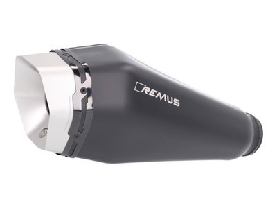Auspuff Endtopf REMUS RS schwarz für Vespa GTS, GTS Super 300 HPE Euro4 2019-