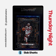 2022 PANINI OBSIDIAN #32 GARY TRENT JR. ELECTRIC ETCH ORANGE /50