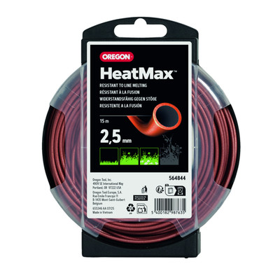 OREGON HeatMax Mähfaden 2,5mm x 15m Trimmerfaden Freischneidefaden Techni 280°
