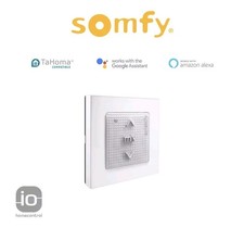 Somfy Smoove Origin io Wall Remote Control  (1811066)