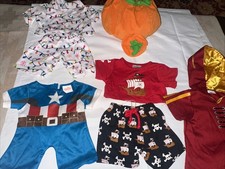LOT of Build A Bear COSTUMES Halloween Christmas Avengers Pirate Harry Potter
