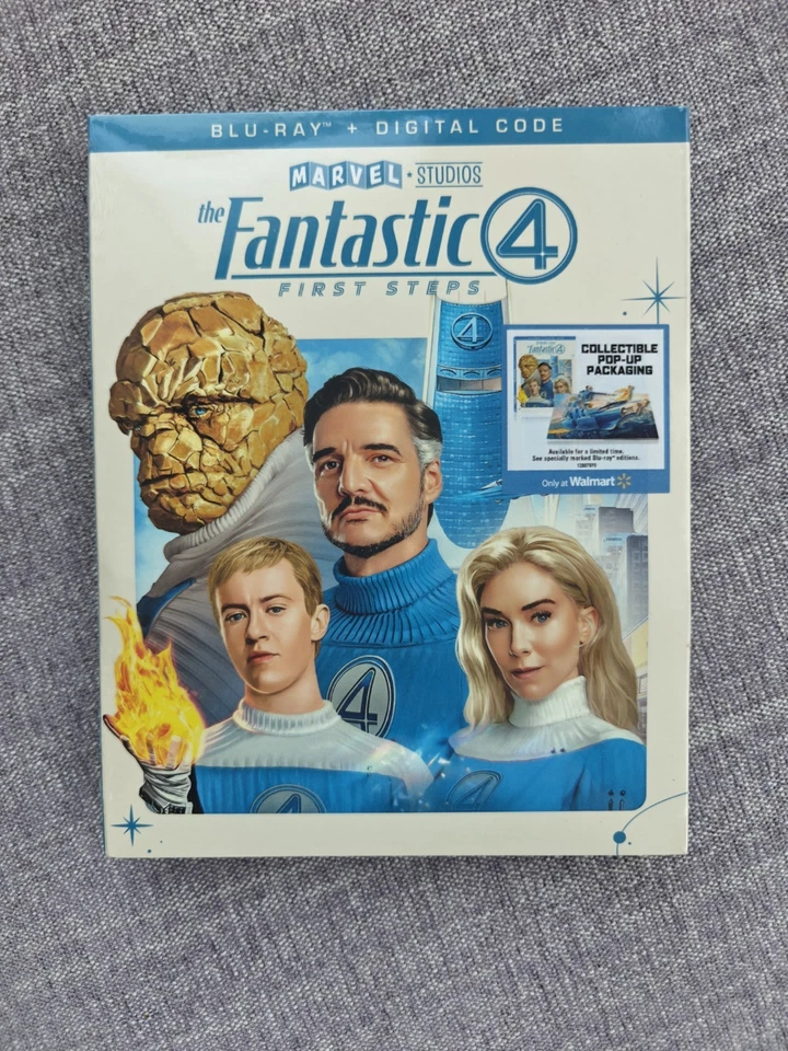 FANTASTIC 4 First Steps (U.S. Blu-ray + Digital w/ EXCLUSIVE POP-UP PACKAGING) - Image 2 of 4