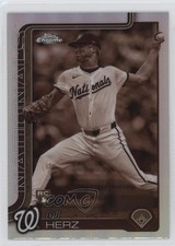 2025 Topps Chrome Sepia Refractor DJ Herz #270 1f5j