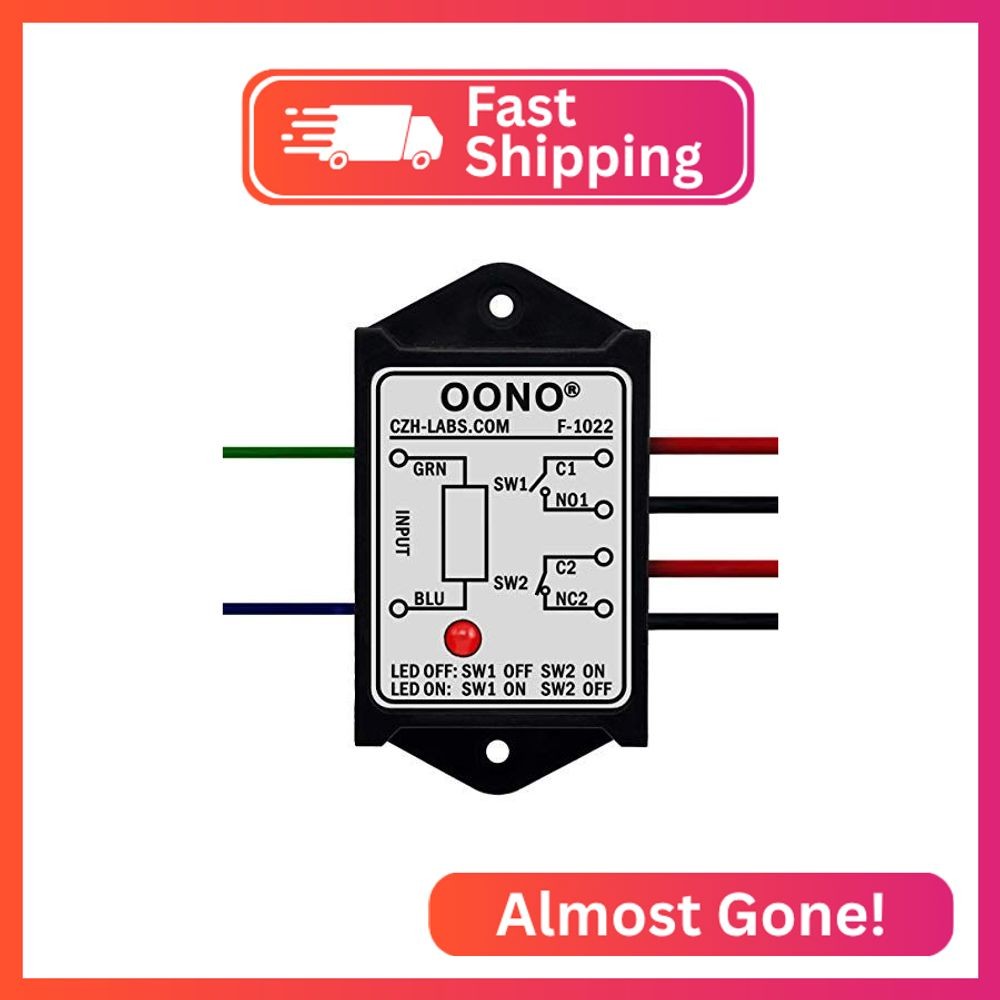 OONO DPST 1NO 1NC 8Amp Power Relay Module, AC/DC 5V Control Voltage | eBay