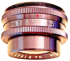 Voss 75mm Enlarging lens with 39mm Leica Thread for a Beseler or Omega Enlarger