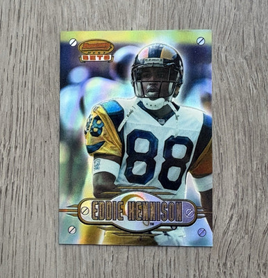 1996 NFL Bowman's Best Bets Refractor | Eddie Kennison | #BB6 | Rams