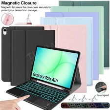 Touchpad Backlit Keyboard with Case For Samsung Galaxy Tab A11+ Plus 11