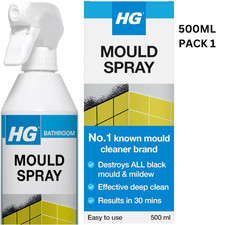 HG Mould Spray 500ml Cleaner Removes Black Mould and Mildew Moss Damp Killer