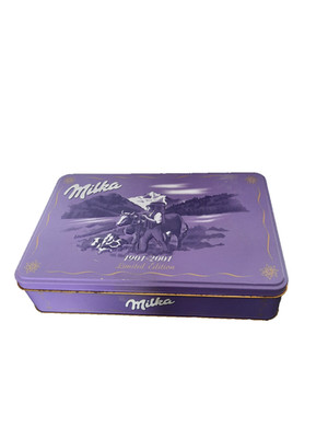 Milka Nostalgiedose 1901-2001 Blechdose Limited Edition Keksdose Sammler Lila