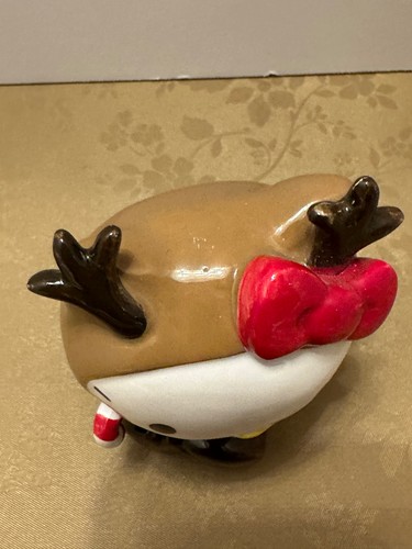 Sanrio Hello Kitty Christmas Reindeer Ceramic Figurine 3.5" - Picture 6 of 8