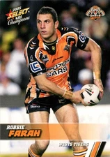 2009 Wests Tigers NRL Select Champions Centenary Card - Robbie Farah